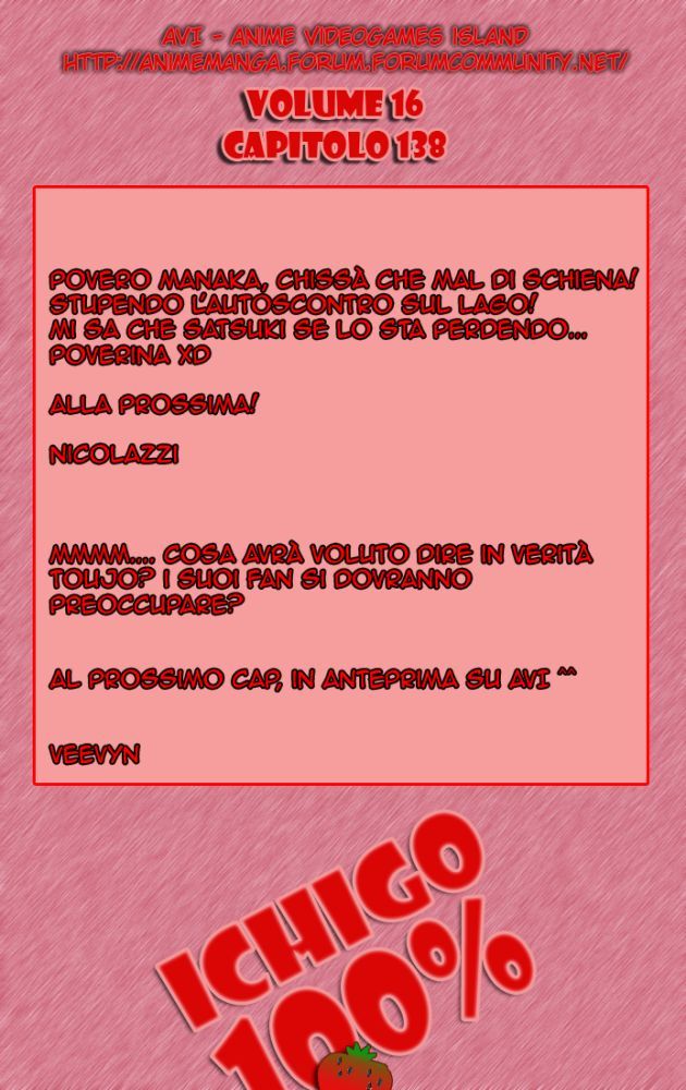 Read 100% Fragola Manga Online