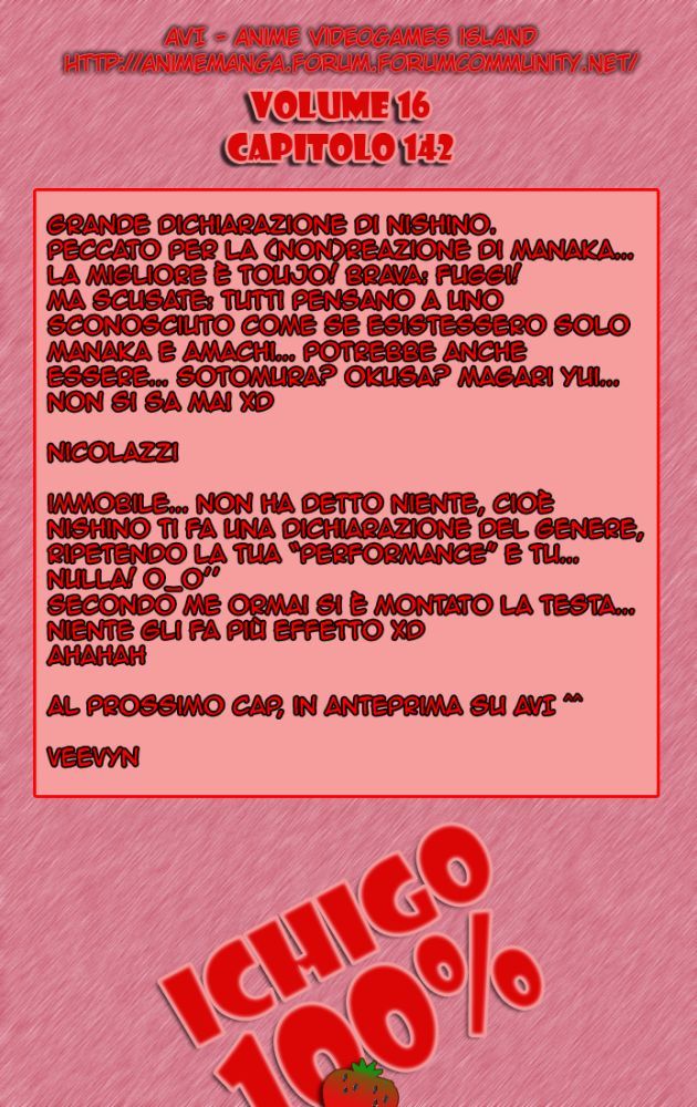 Read 100% Fragola Manga Online