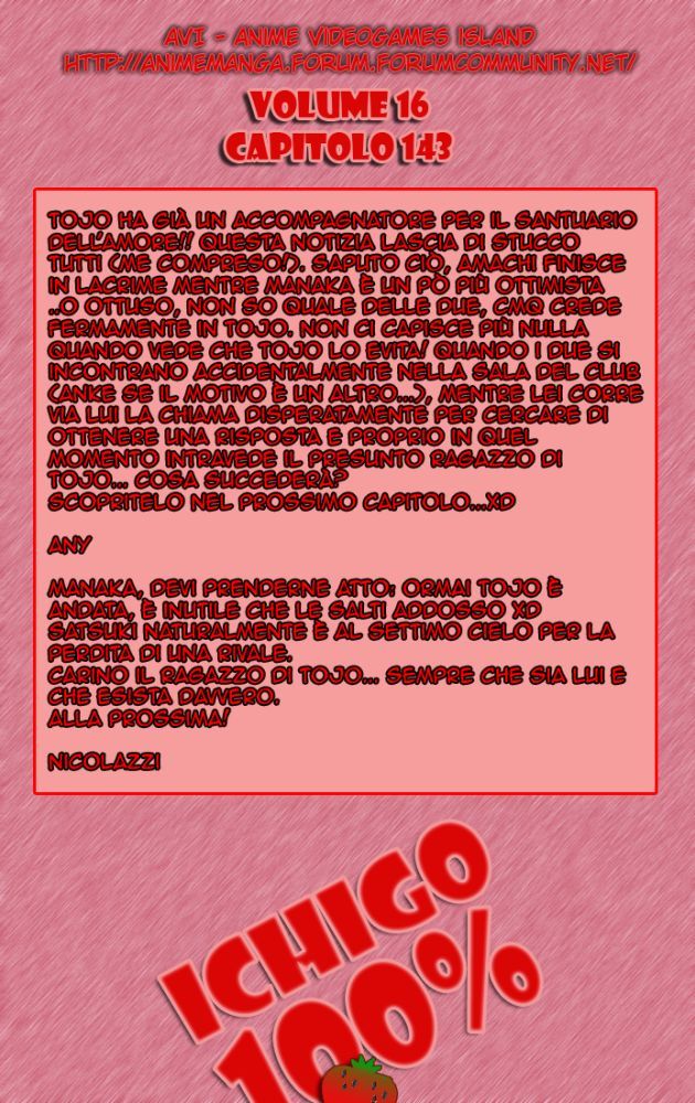 Read 100% Fragola Manga Online