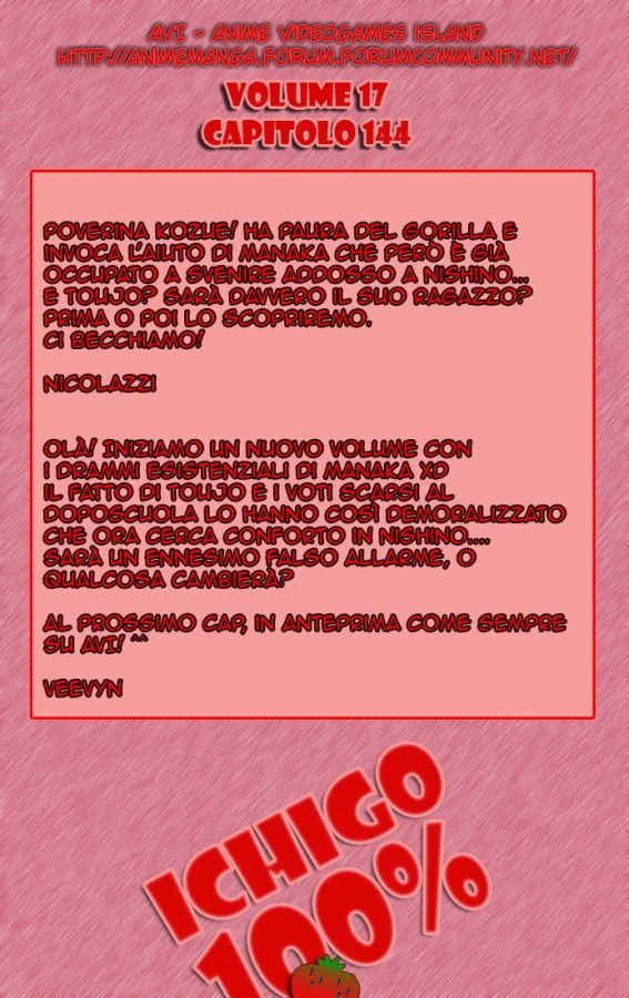 Read 100% Fragola Manga Online