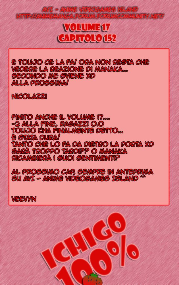 Read 100% Fragola Manga Online