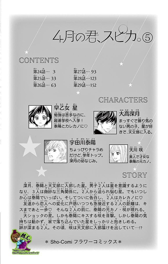 Read 4-gatsu no Kimi, Spica Manga Online