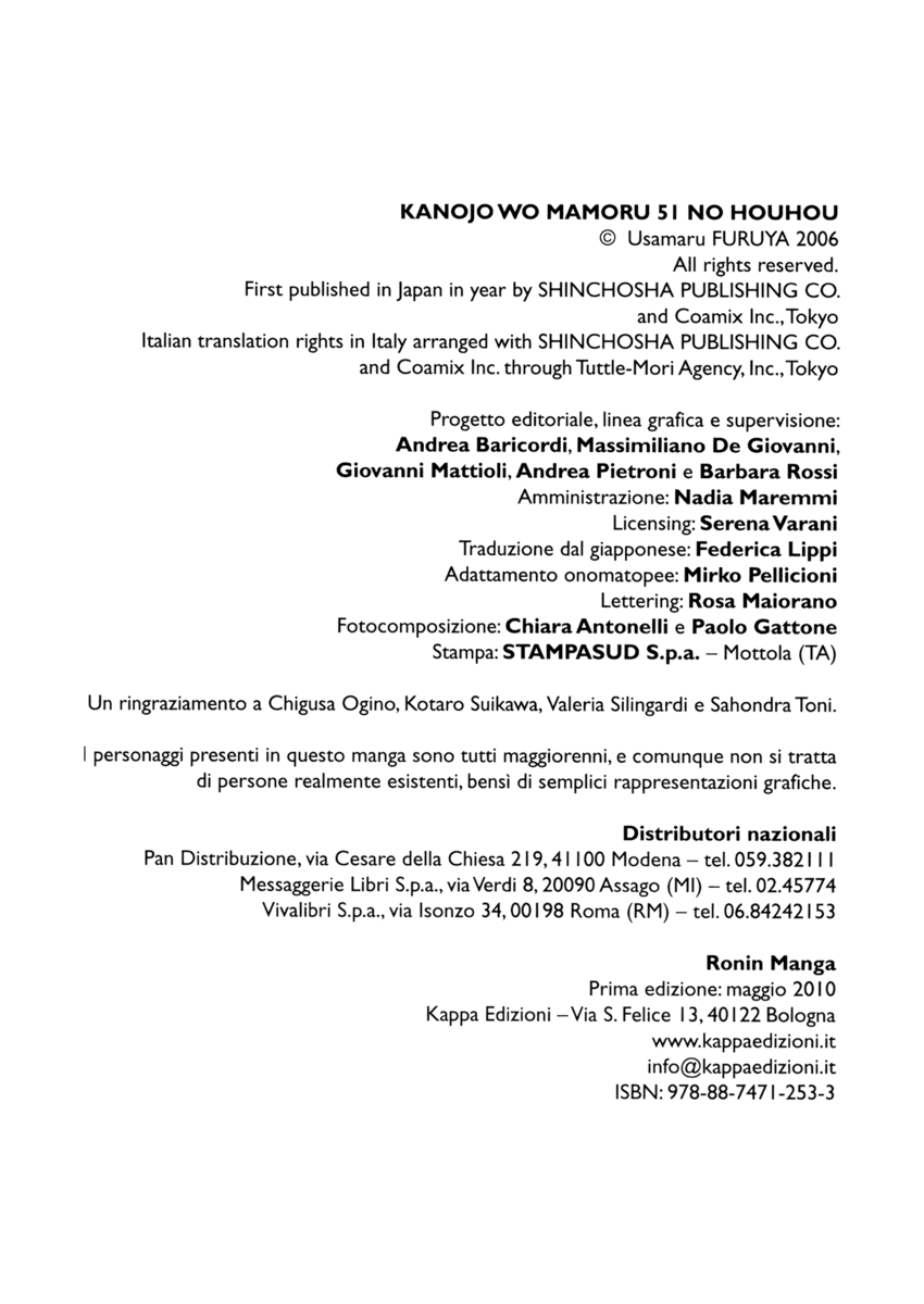 Read 51 modi per salvarla Manga Online