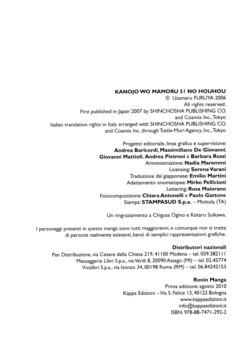 Read 51 modi per salvarla Manga Online