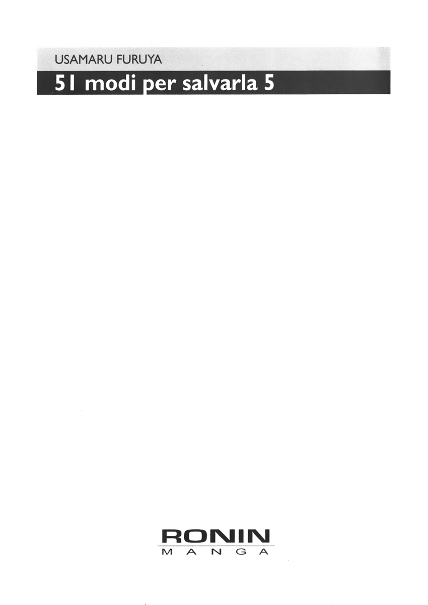 Read 51 modi per salvarla Manga Online