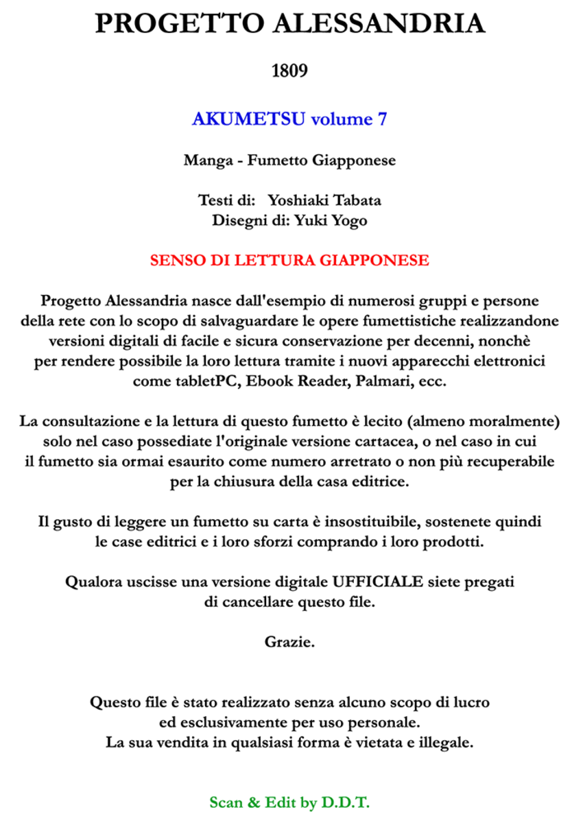 Read Akumetsu Manga Online