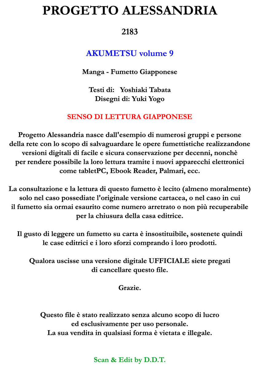 Read Akumetsu Manga Online