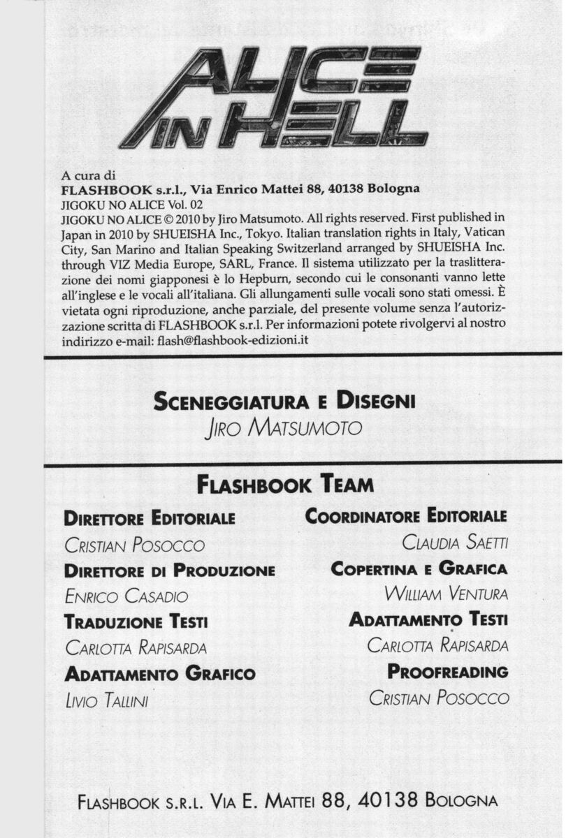 Read Alice in Hell Manga Online