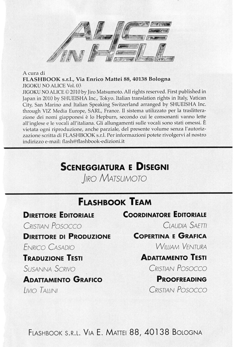 Read Alice in Hell Manga Online