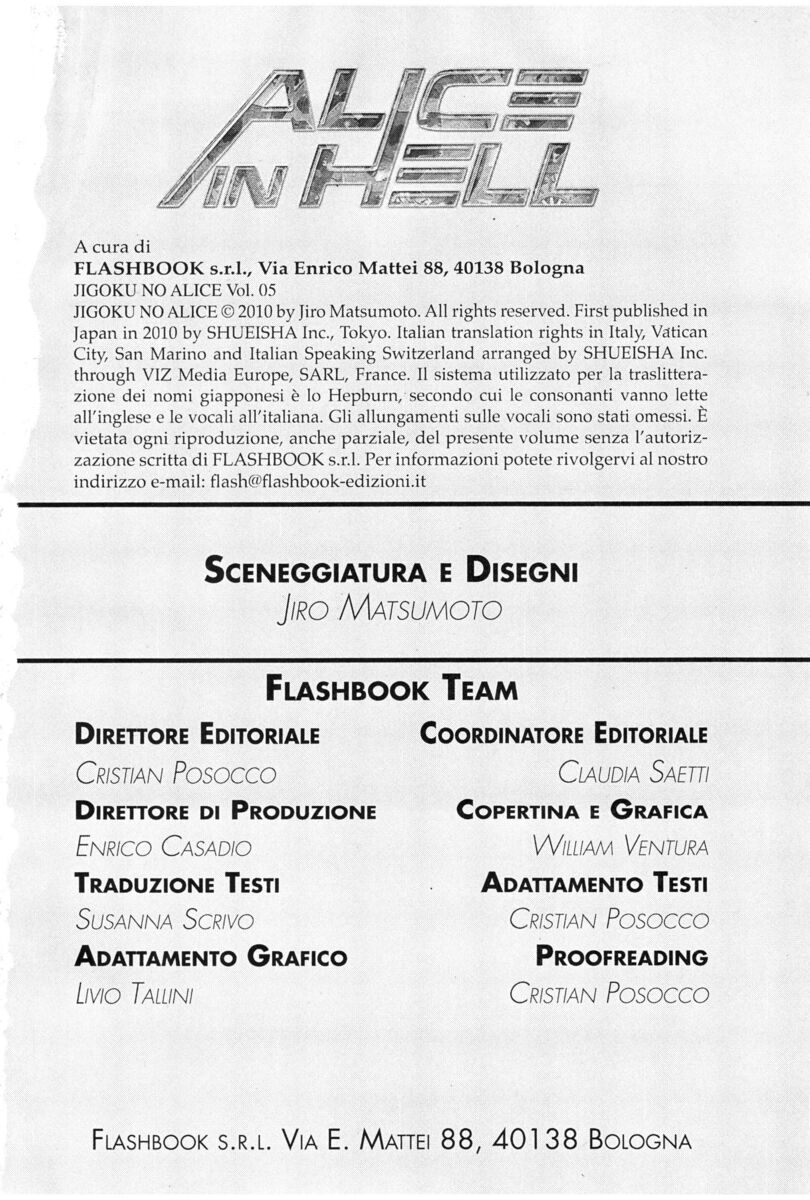 Read Alice in Hell Manga Online