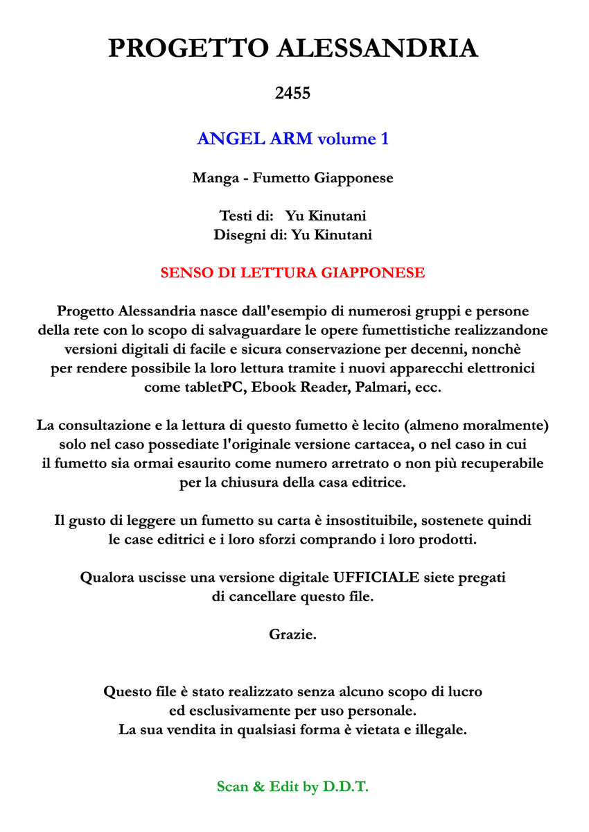 Read Angel arm Manga Online