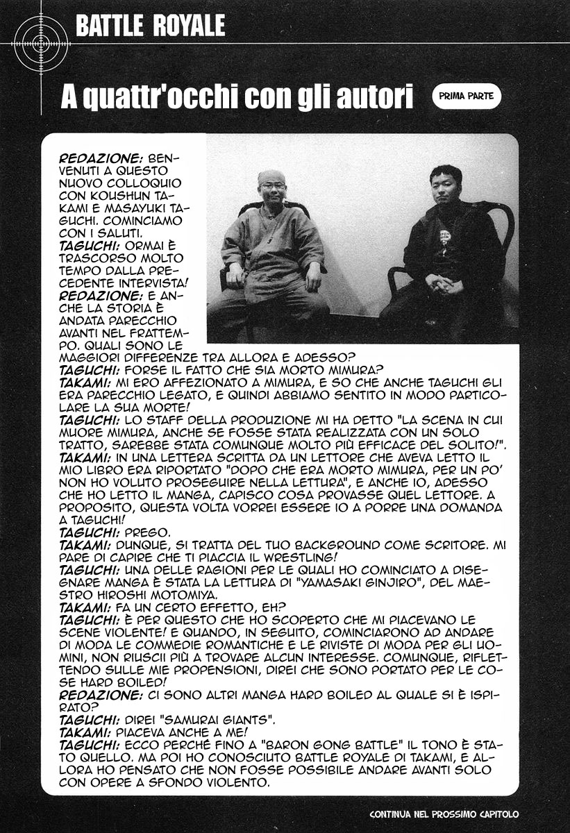 Read Battle Royale Manga Online