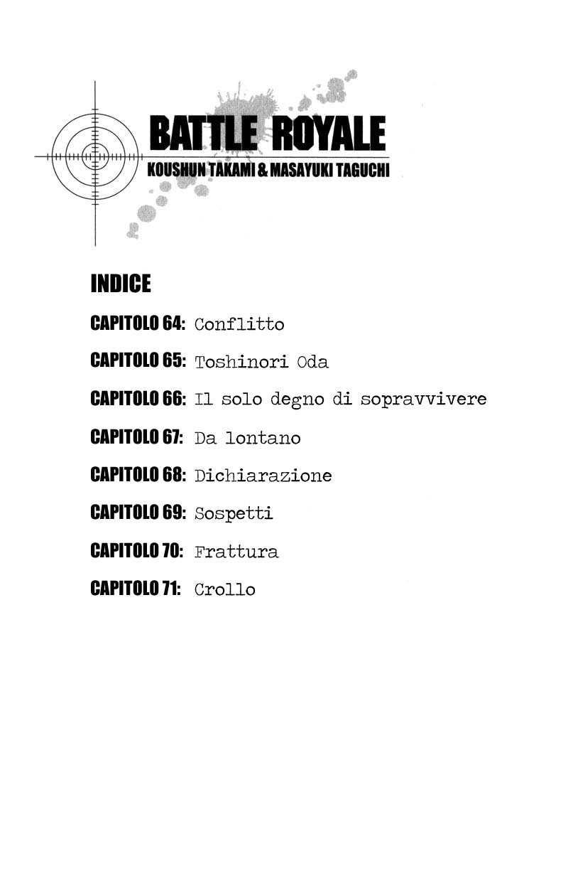 Read Battle Royale Manga Online