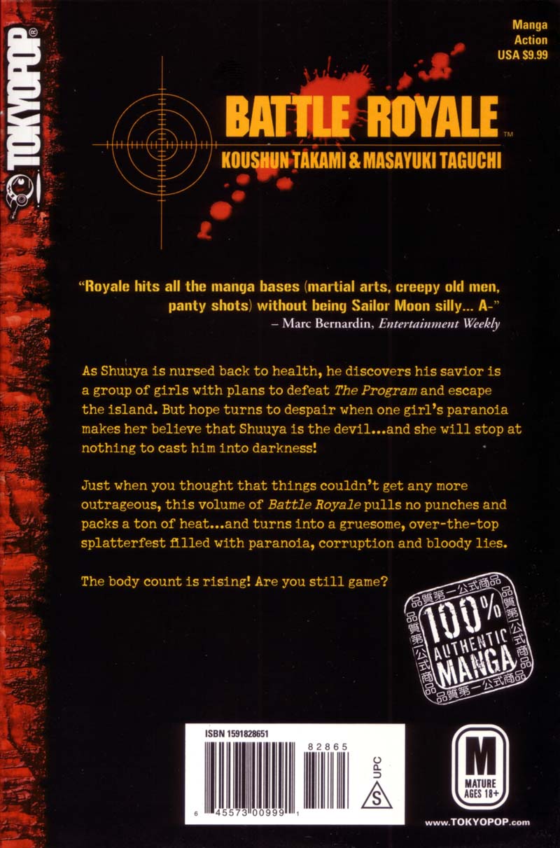 Read Battle Royale Manga Online