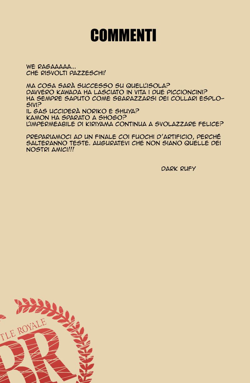 Read Battle Royale Manga Online