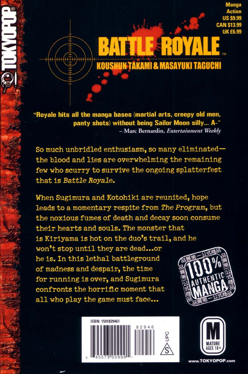 Read Battle Royale Manga Online