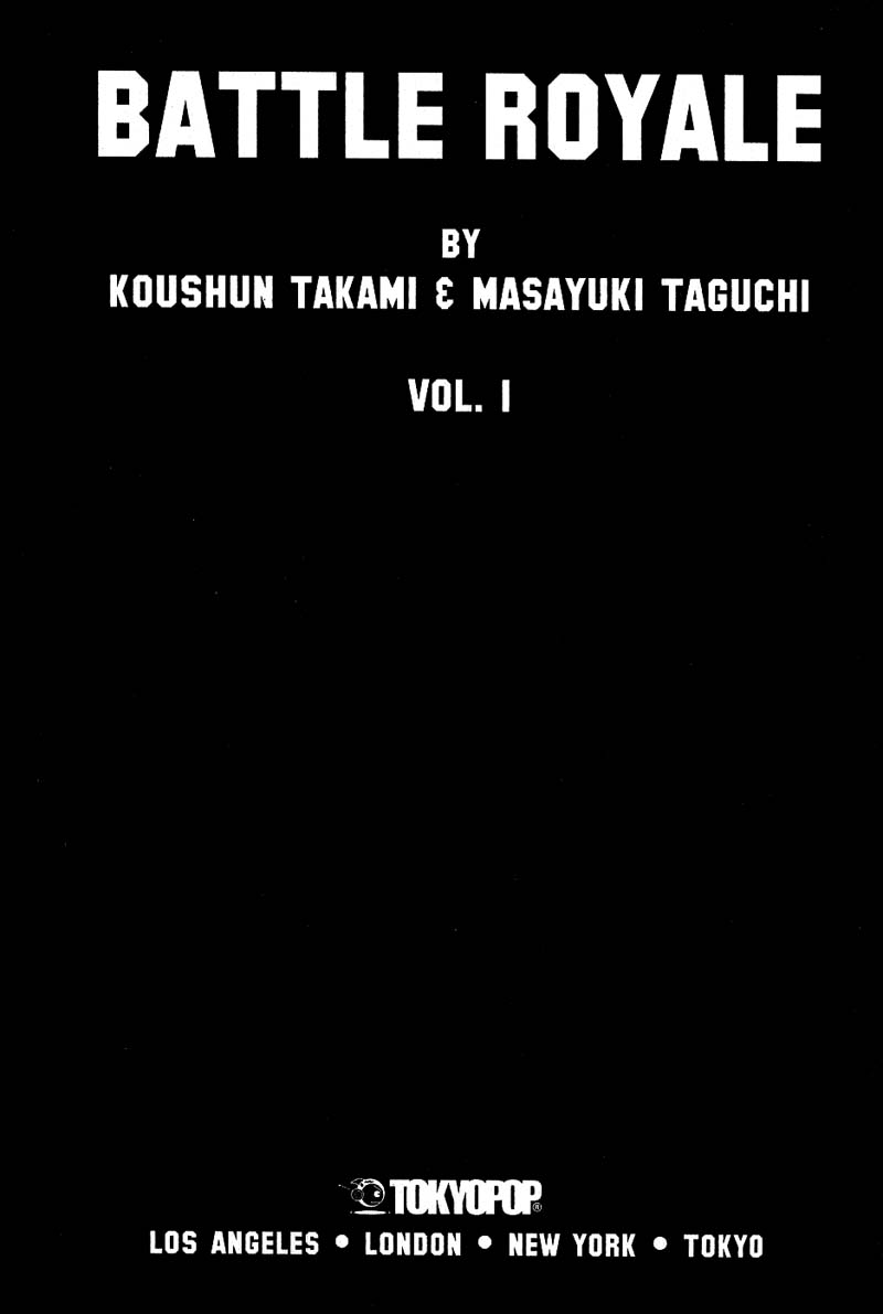 Read Battle Royale Manga Online