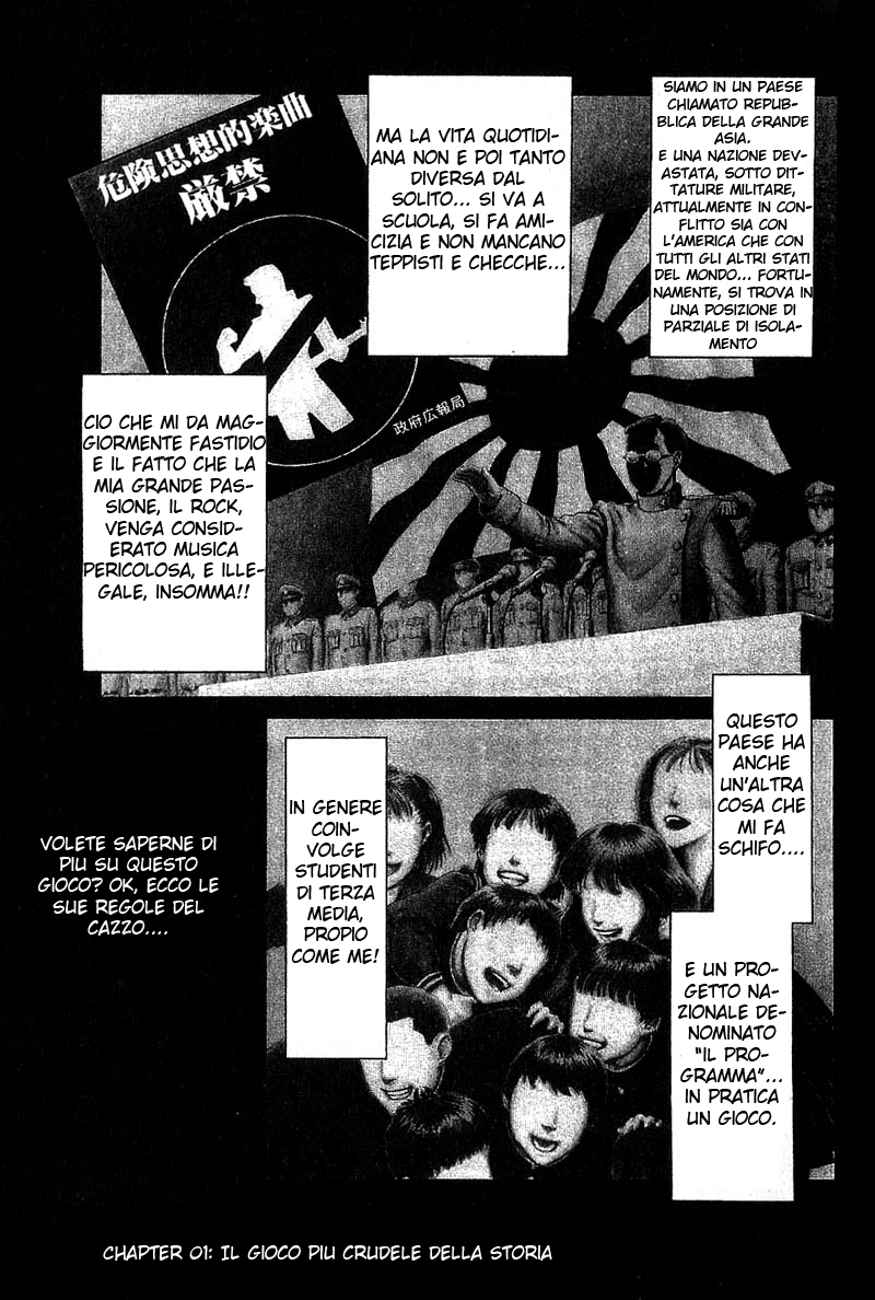 Read Battle Royale Manga Online