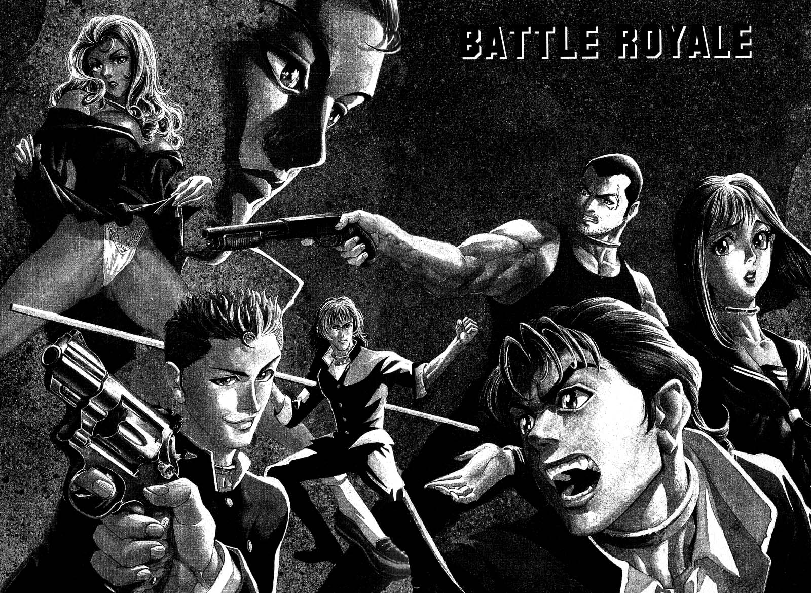 Read Battle Royale Manga Online