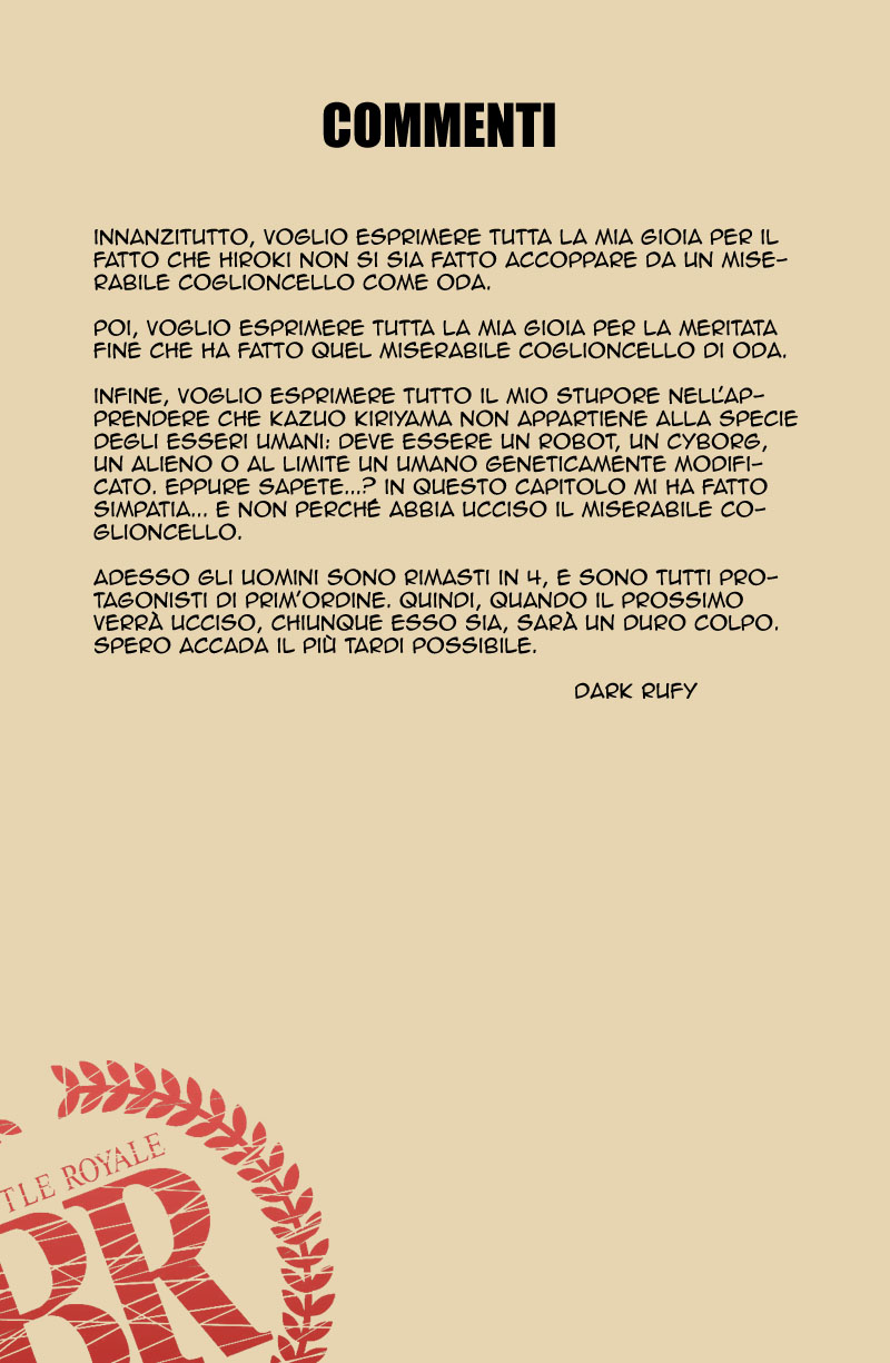 Read Battle Royale Manga Online