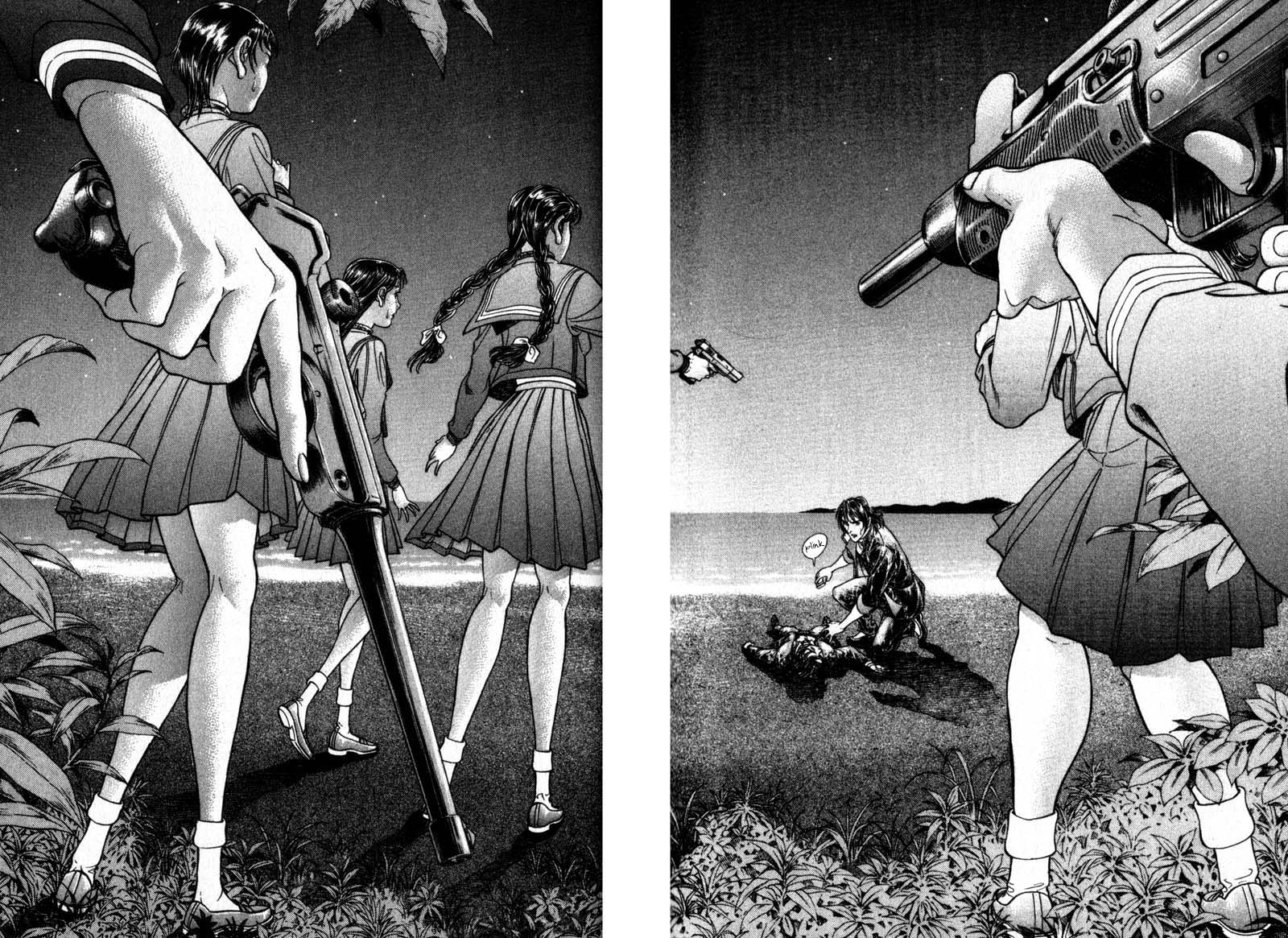 Read Battle Royale Manga Online