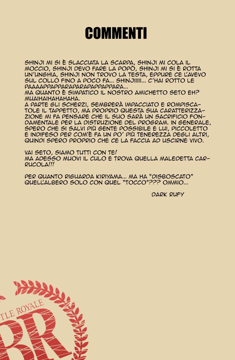 Read Battle Royale Manga Online