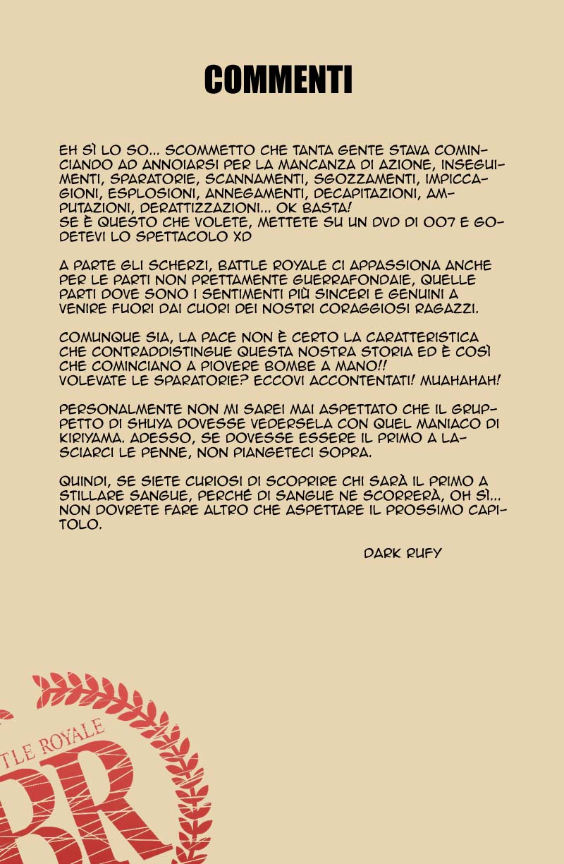 Read Battle Royale Manga Online