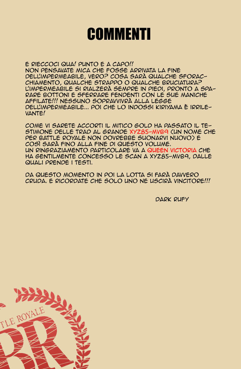 Read Battle Royale Manga Online