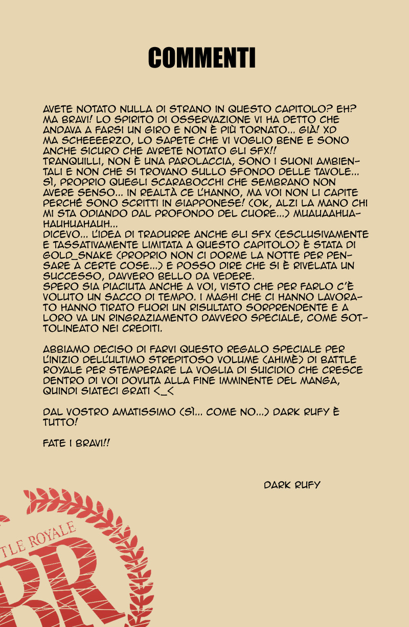 Read Battle Royale Manga Online