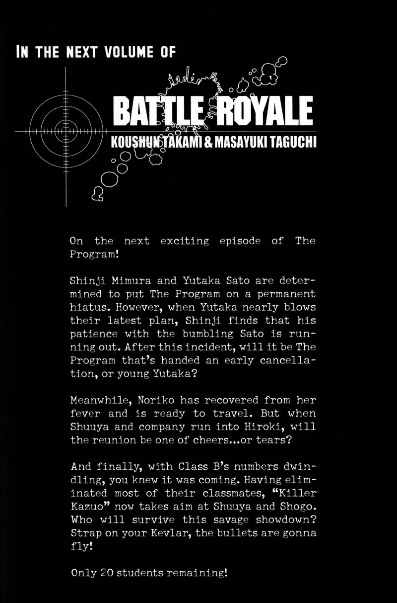 Read Battle Royale Manga Online