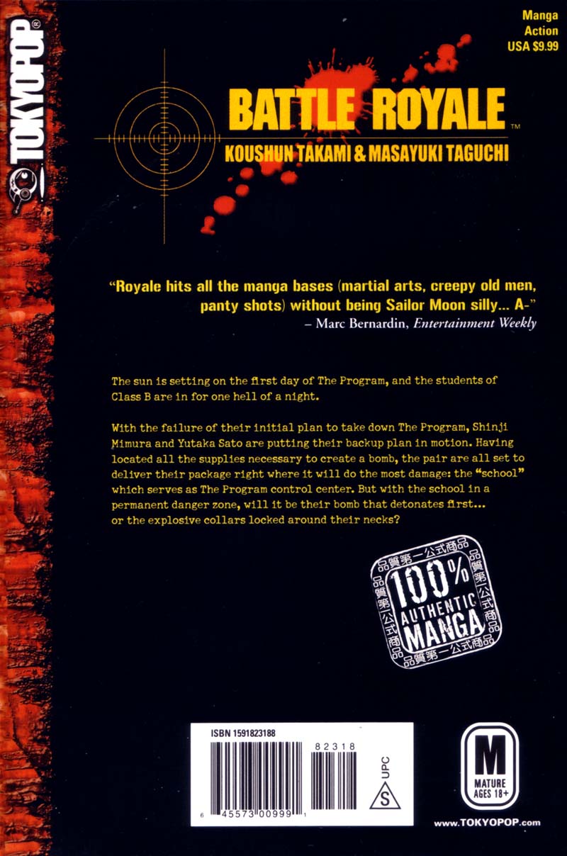 Read Battle Royale Manga Online