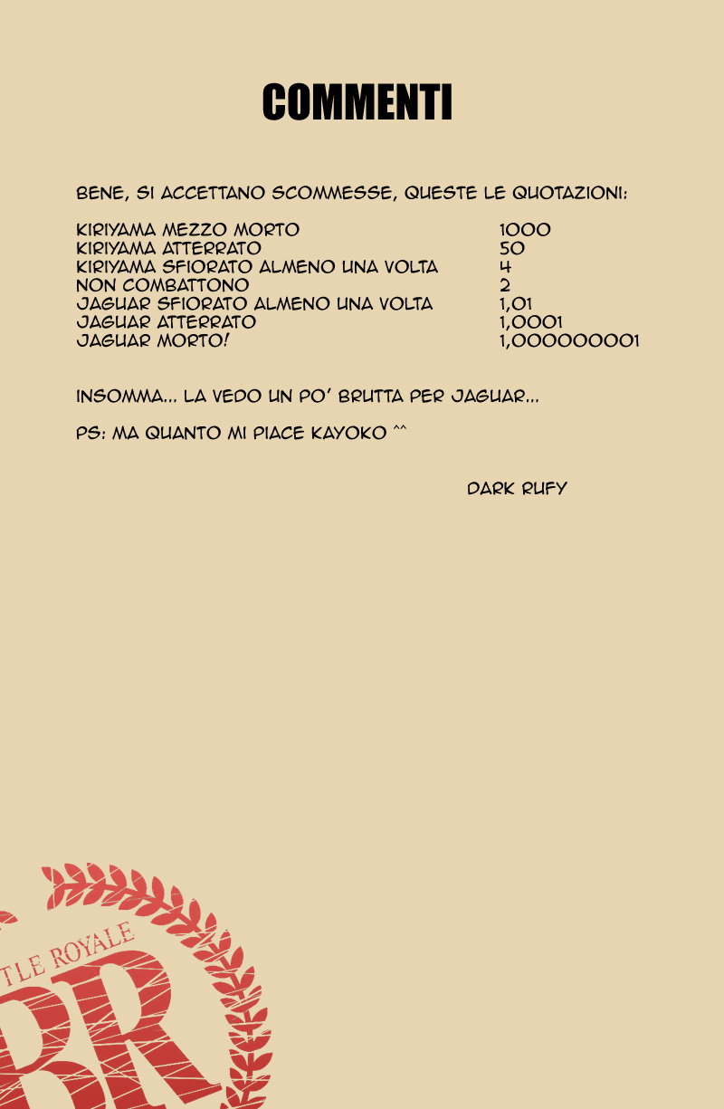 Read Battle Royale Manga Online