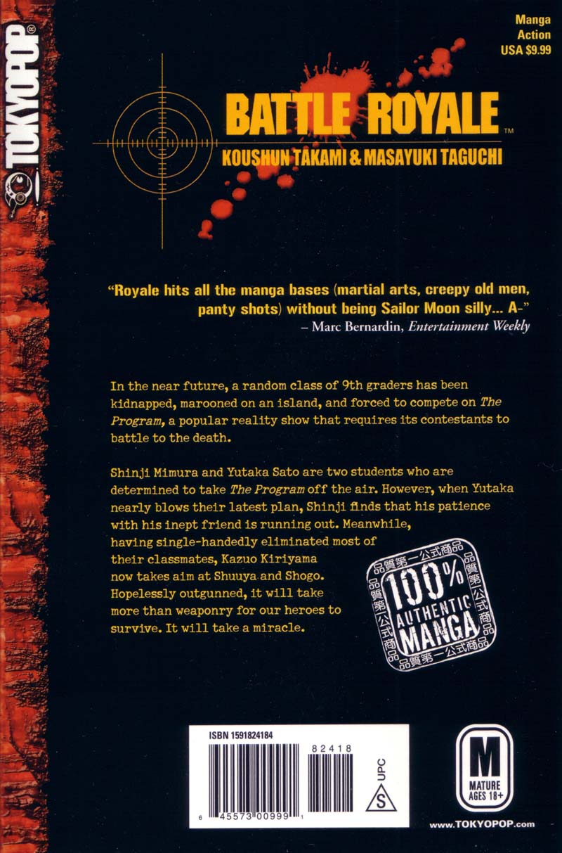 Read Battle Royale Manga Online