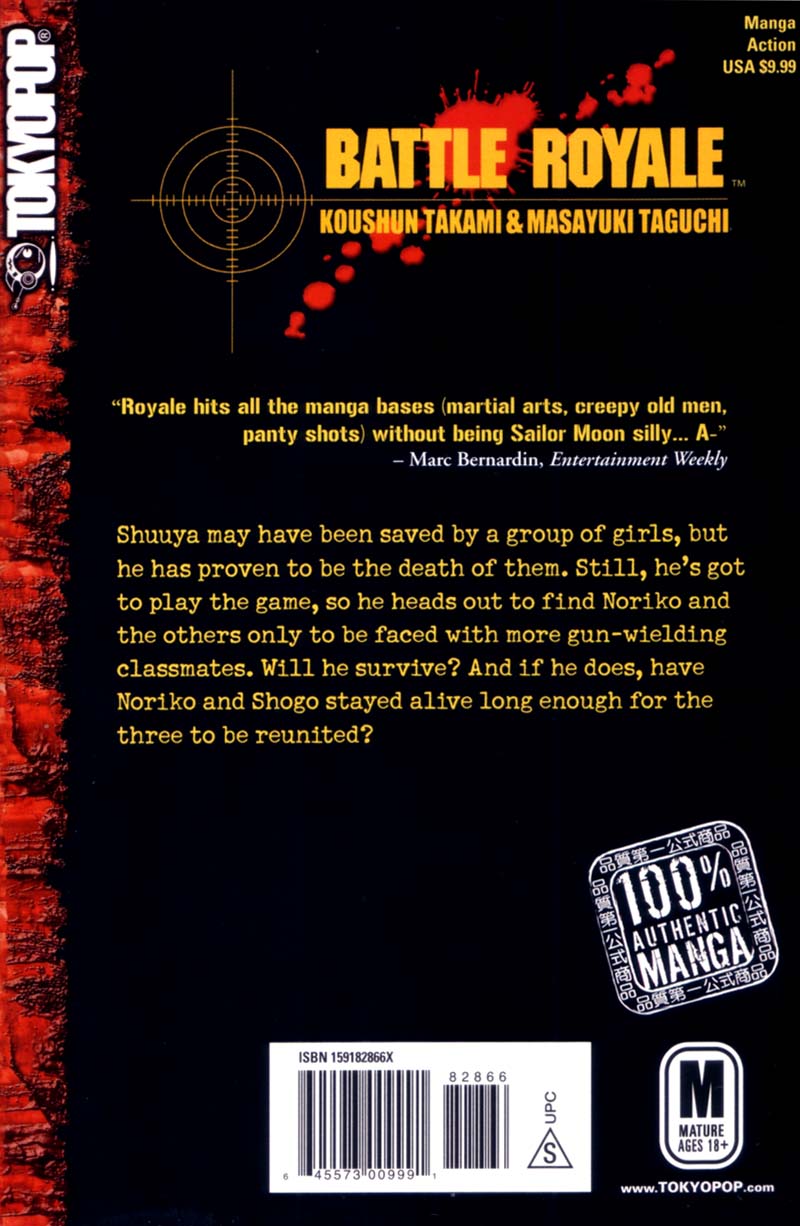 Read Battle Royale Manga Online