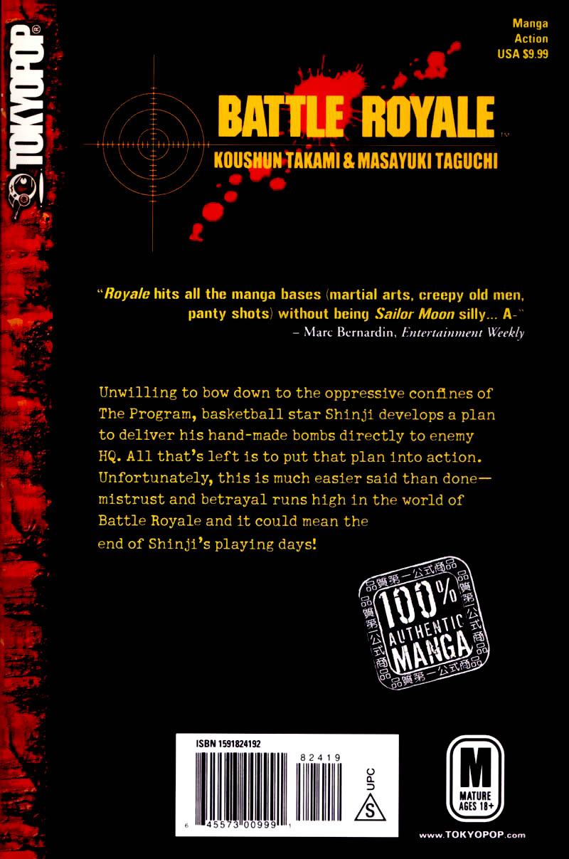 Read Battle Royale Manga Online