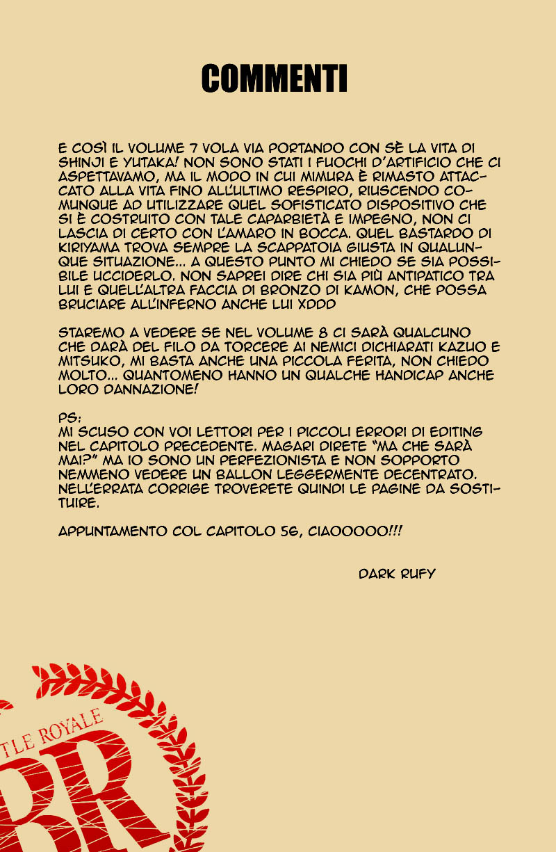 Read Battle Royale Manga Online