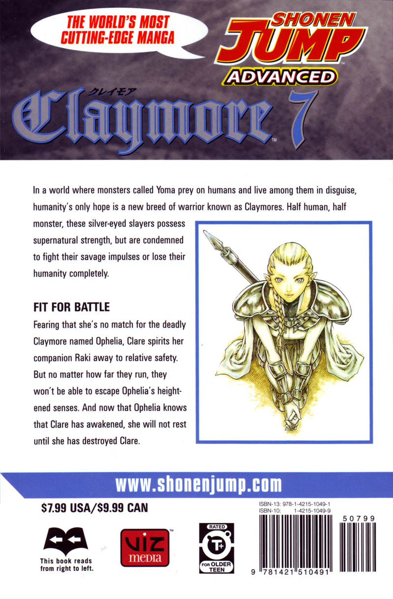 Read Claymore Manga Online