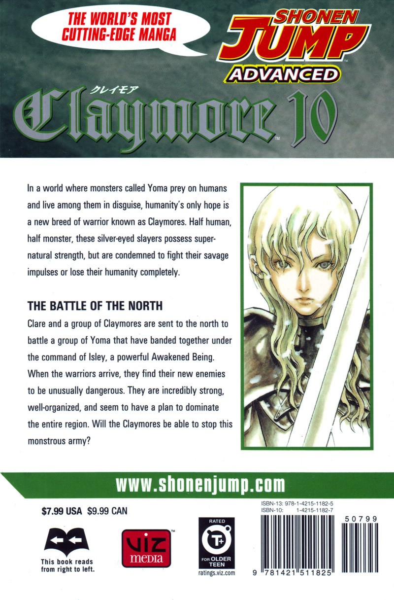 Read Claymore Manga Online