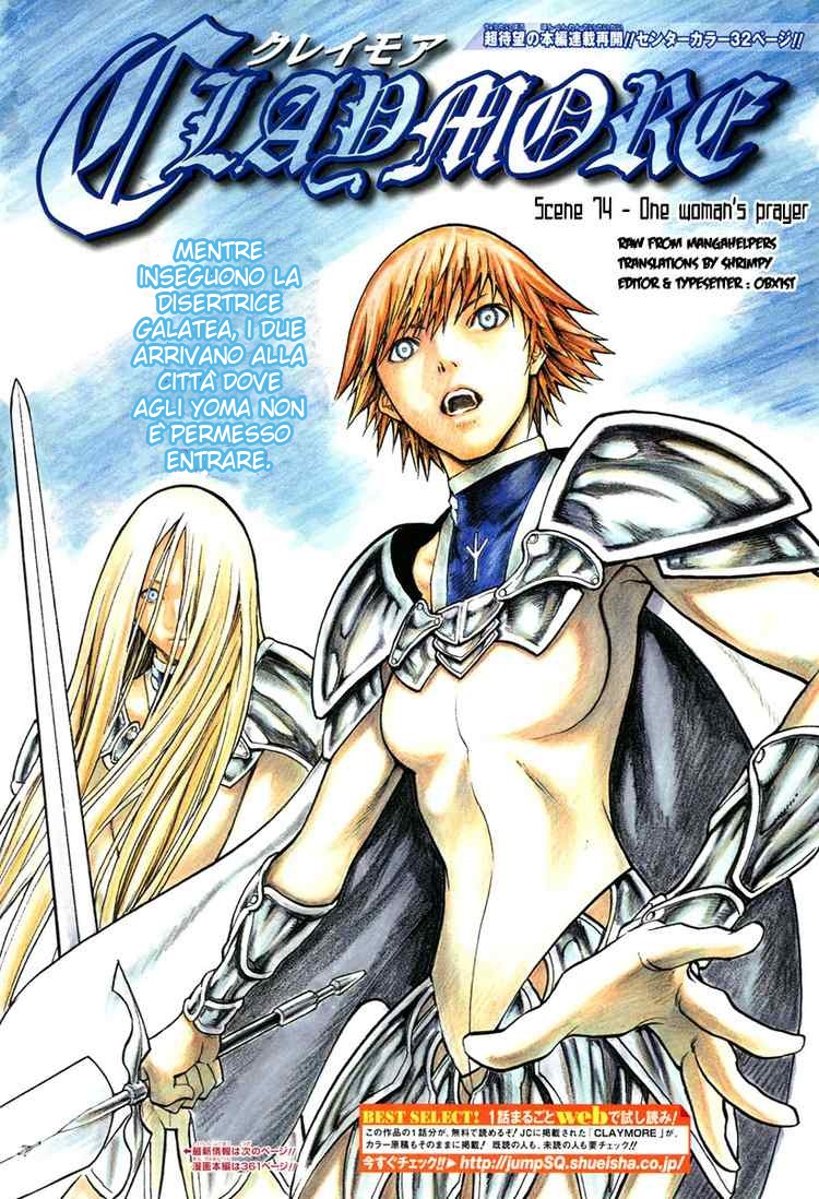 Read Claymore Manga Online