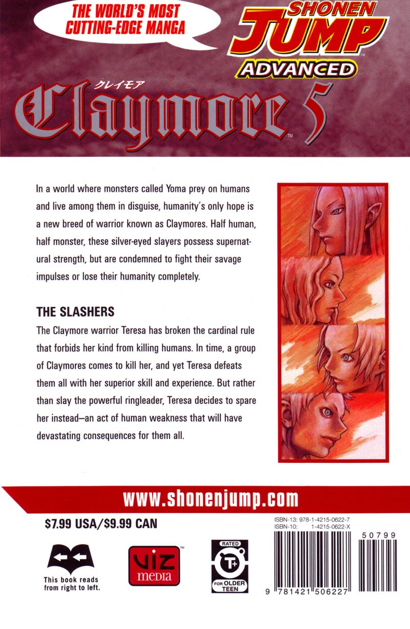 Read Claymore Manga Online