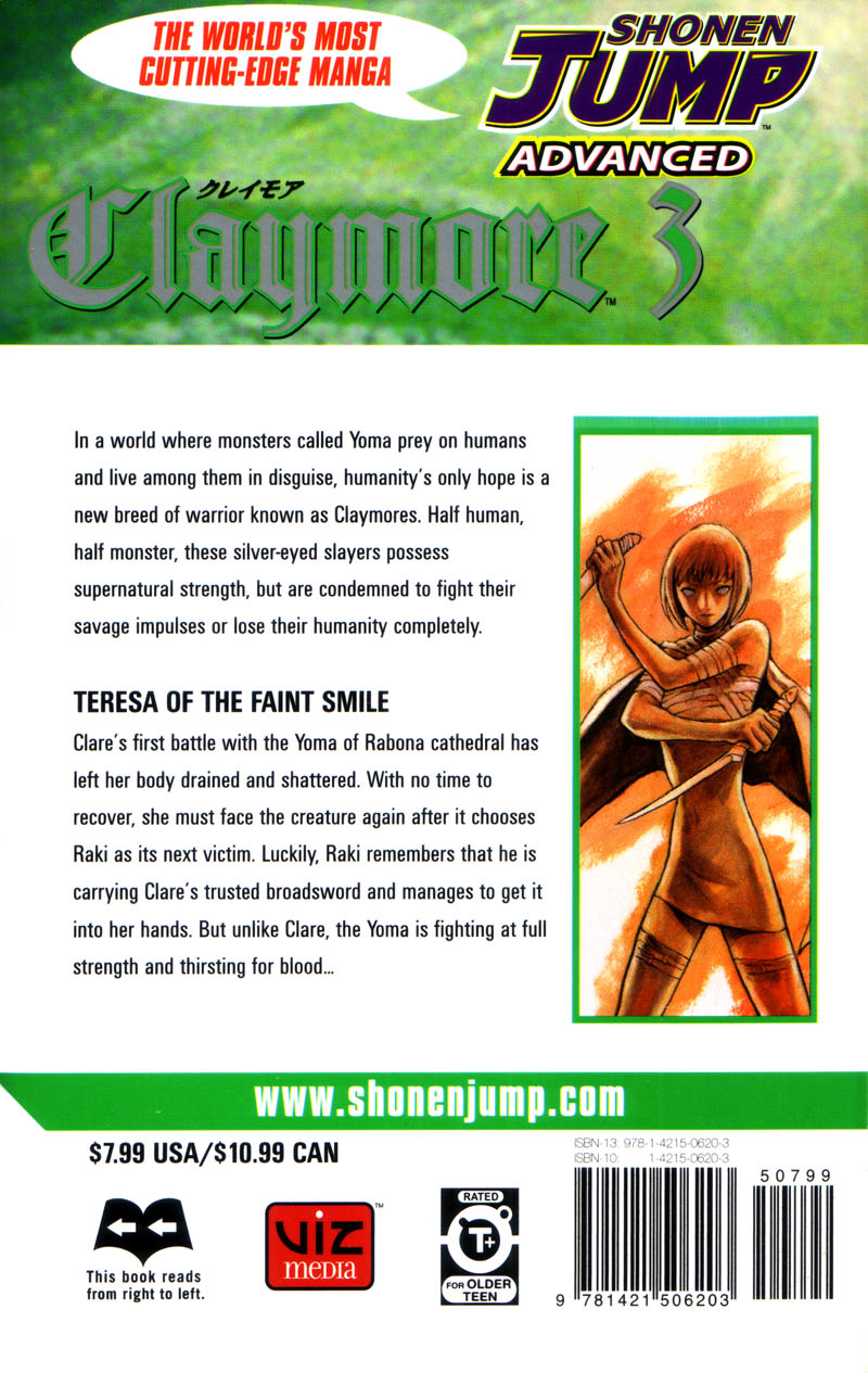 Read Claymore Manga Online