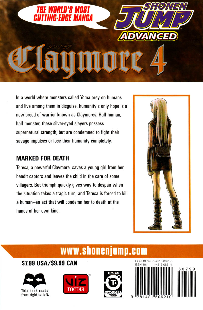 Read Claymore Manga Online