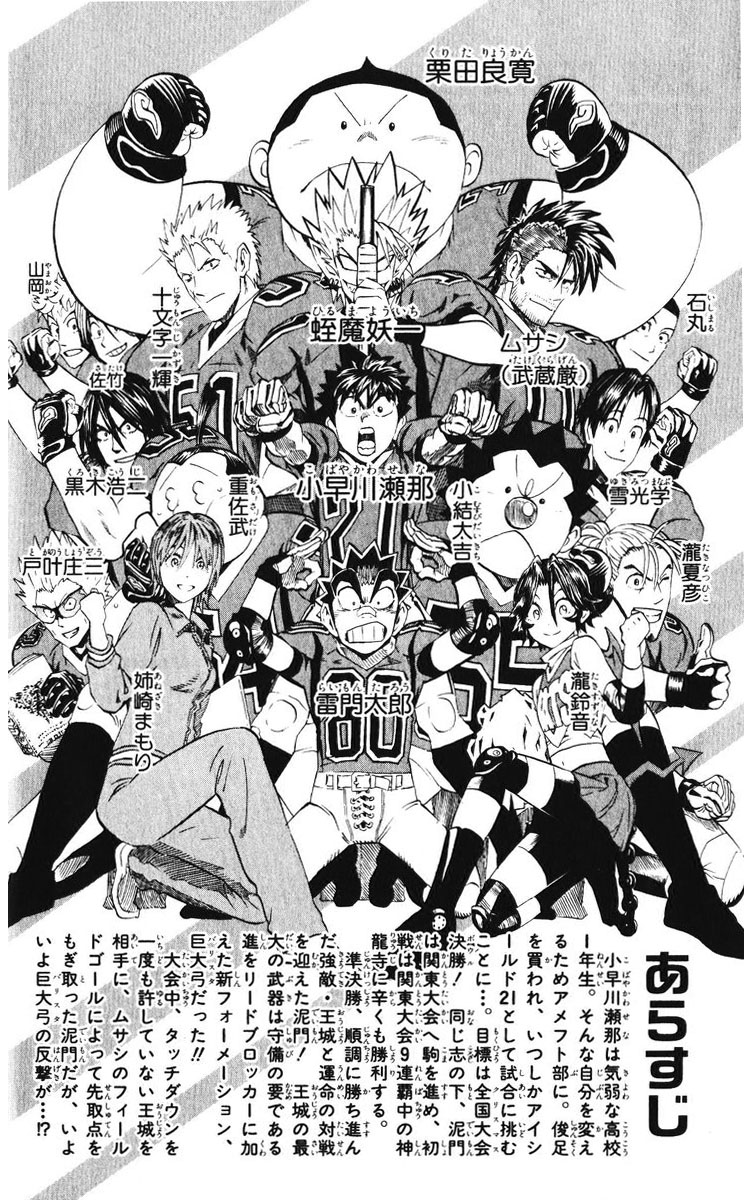 Read Eyeshield 21 Manga Online