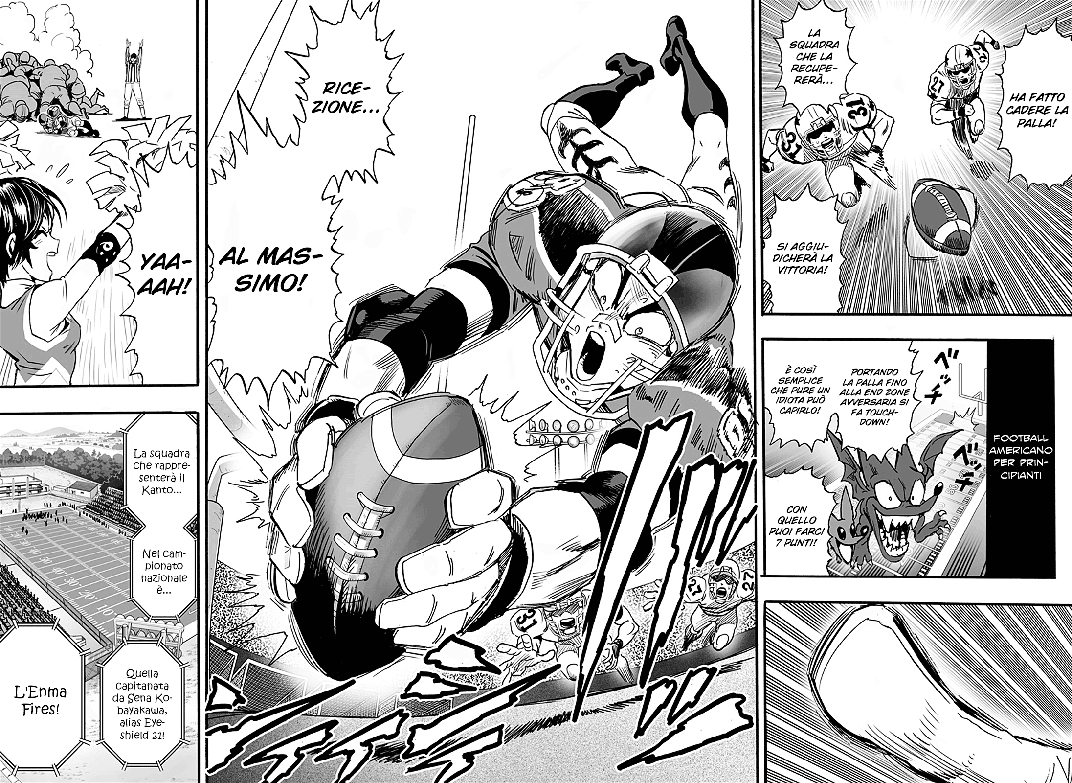 Read Eyeshield 21 Manga Online