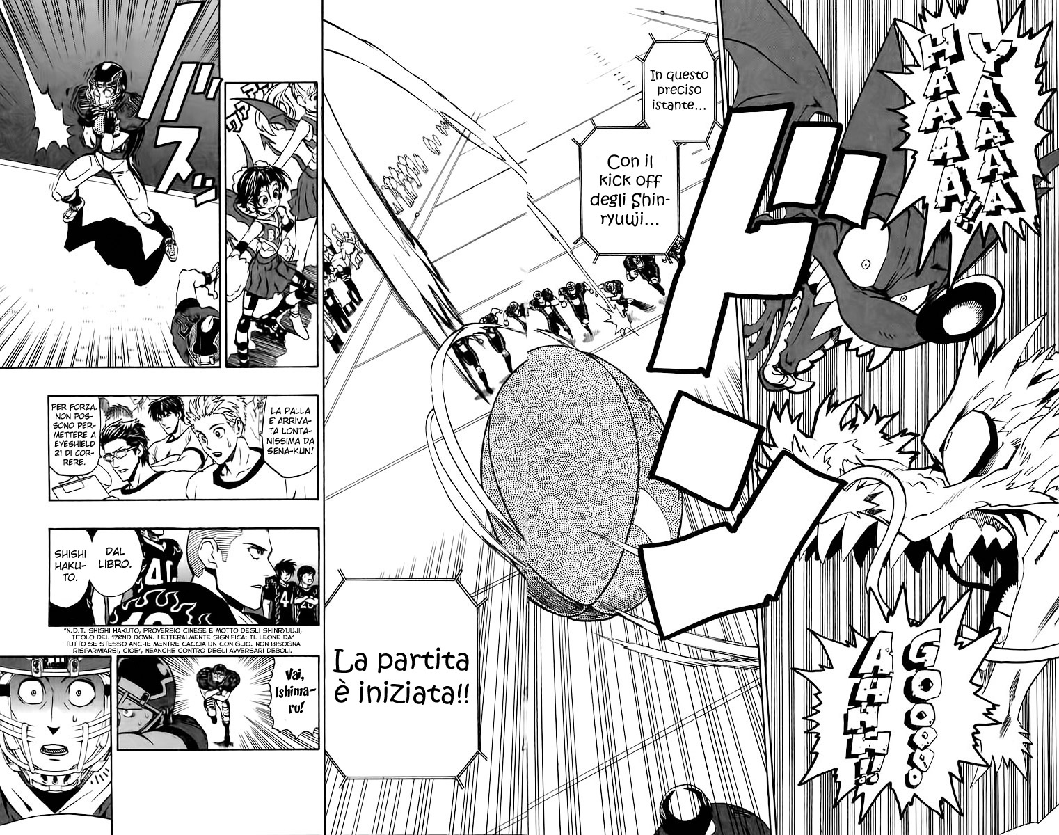 Read Eyeshield 21 Manga Online