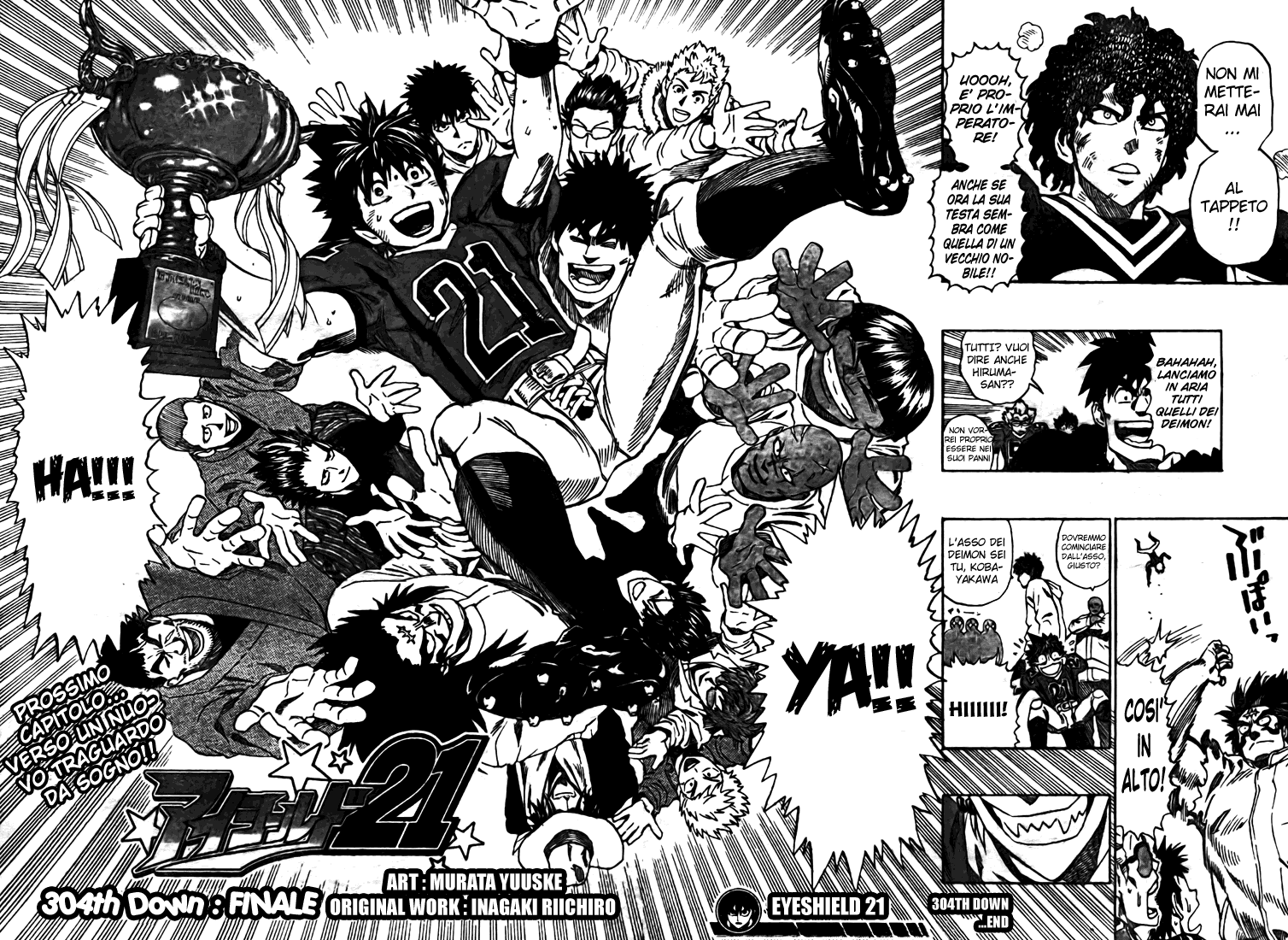 Read Eyeshield 21 Manga Online