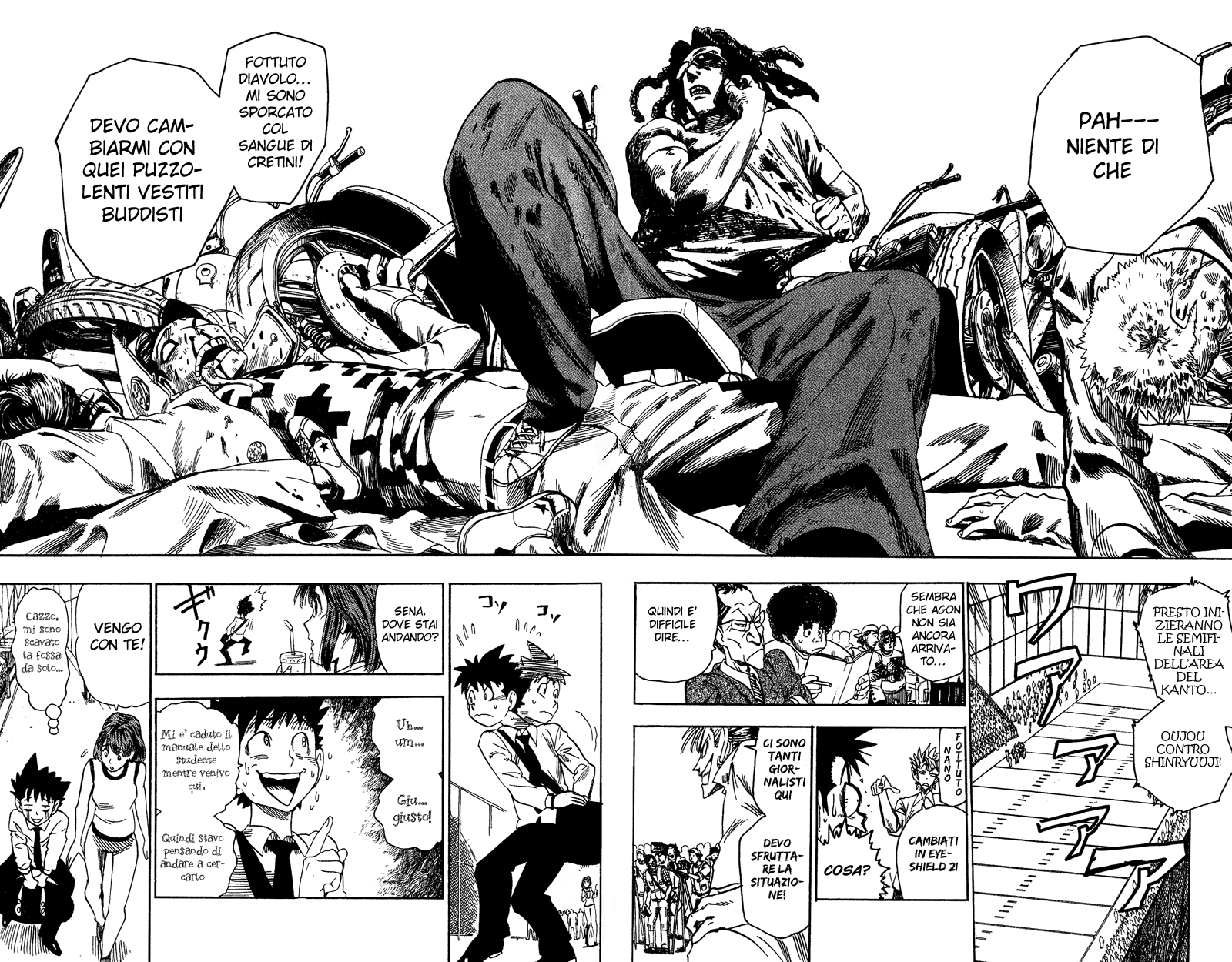 Read Eyeshield 21 Manga Online