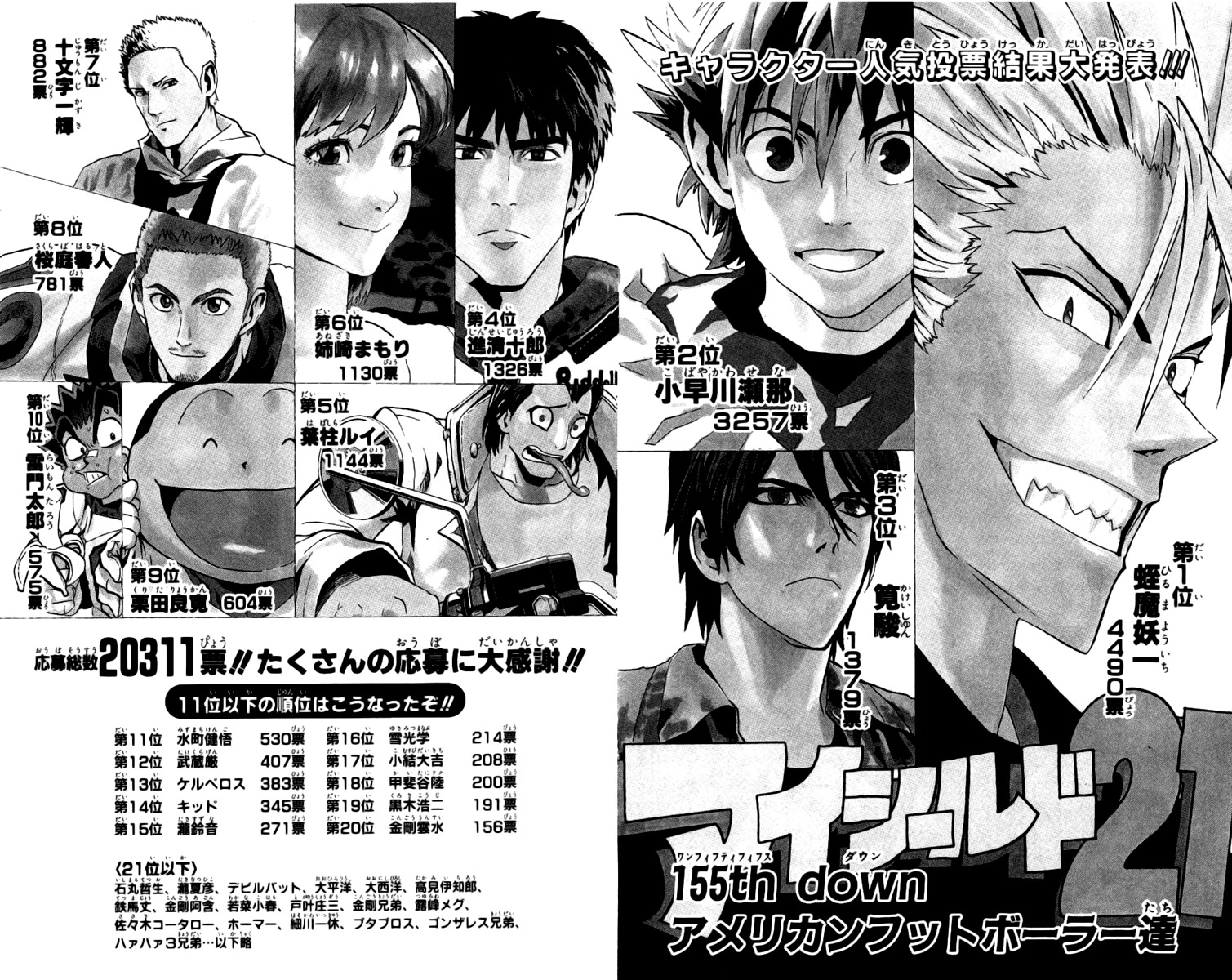 Read Eyeshield 21 Manga Online