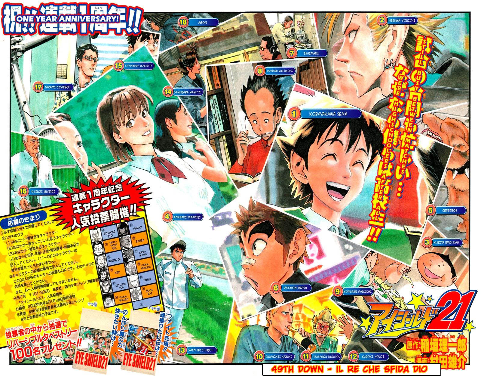 Read Eyeshield 21 Manga Online