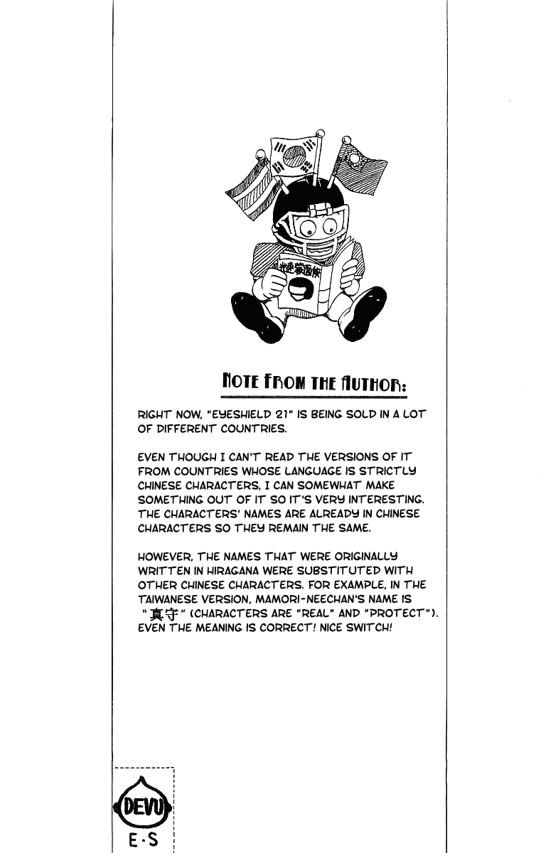 Read Eyeshield 21 Manga Online